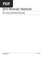 Srilanka Minerals Yearbook.2010