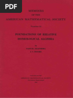 Eilenberg, Moore - Foundations of Relative Homological Algebra