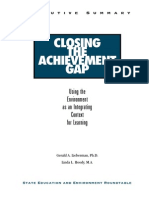 Lieberman - Closing The Achievement Gap