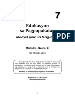 Grade 7 Edukasyon Sa Pagpapakatao