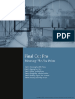 Final Cut Pro: Trimming: The Fine Points