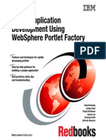 Portal Application Development Using Webshpere Portlet Factory