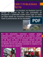 Divulgación y Publicidad Del Proyecto...Ciencias....Daniel