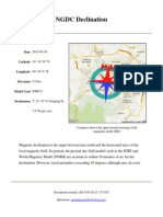 Declination Data