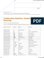 Collaborative Statistics_ Symbols and Their Meanings