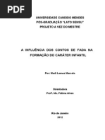 A Influencia Dos Contos de Fada Na Formação Do Caracter Infantil