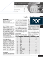 Sector Microfinanzas