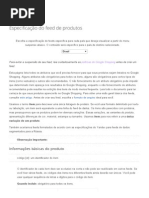 Especificação Do Feed de Produtos - Ajuda Do Google Merchant Center