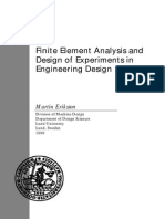 Finite Element Analysis and Design