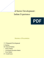 Financial Sector Development: Indian Experience