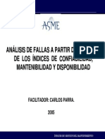 ASME-Analisis de Fallas a Partir de Los Indices RAM