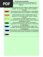 20. Os Tons Da Sua Emoção