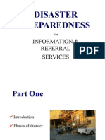 Disaster Preparedness: Information & Referral Services