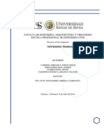 Informe de Vertederos Triangulares