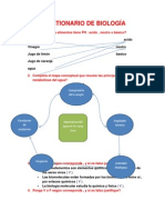 Cuestionario Biologia (Segundo Bachillerato) 2014