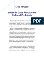 Louis Althusser - Sobre La Gran Revolución Cultural Proletaria