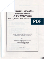 Non-Formal Financial Intermediation in the Philippines