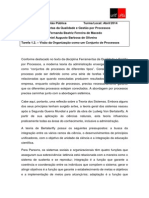 TAREFA12 Visão Da Organização Como Um Conjunto de Processos