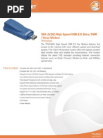 56K (V.92) High Speed USB 2.0 Data/TAM /voice Modem: TFM-560U