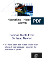 Networking - History and Growth