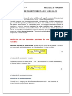 Derivadas Parciales, Plano Tangente y Recta Normal