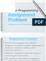 Assignment Method