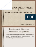 5 Teknik Penemuan Fakta Penemuan Persyaratan