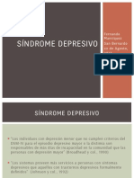 Sd. Depresivo Capacitación 2013