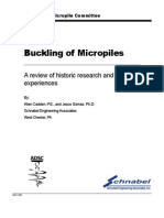 Buckling of Micropiles