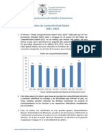 Informe 201 Índice de Competitividad Global 2013 2014