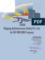 Corporate Profile Chinar Shipping and Infra