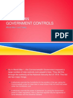 government controls