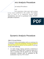 Dynamic Analysis Procedure - 259 Lecture