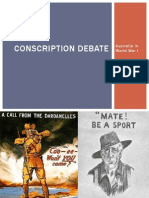 conscription debate