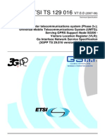 ETSI TS 129 016: Technical Specification