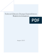 Federal Climate Change Expenditures