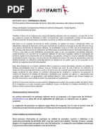 ARTIFARITI 2014 Español - English - Français_sept14