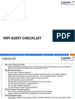 Wifi Audit Checklist: Governance І Risk І Compliance Proprietary & Confidential