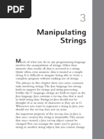 Manipulating Strings: String