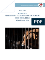 Shelter Report - Romania - Overview - Conditions of Public Dog Shelters 2014...