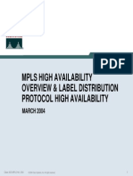 MPLS High Availability