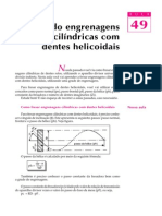 Fresando Engrenagens Cilindricas Com Dentes Helicoidais