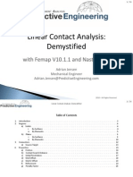 Linear Contact Analysis-WhitePaper