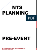 Events Planning