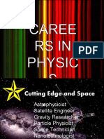 Physics Careers