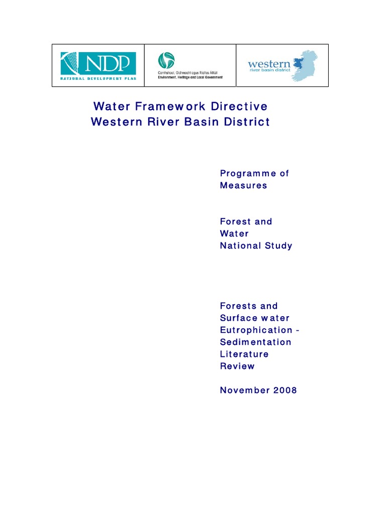 Sedimentation literature review picture