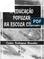 A Educação Popular Na Escola Cidadã, Brandão C. - 27 Imp - Cap. 7