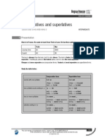 Comparatives and Superlatives