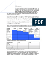 Example Completed Paired Comparison Analysis Table