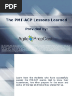 Download The PMI-ACP Lessons Learned by Cornelius Fichtner PMP CSM SN234875706 doc pdf